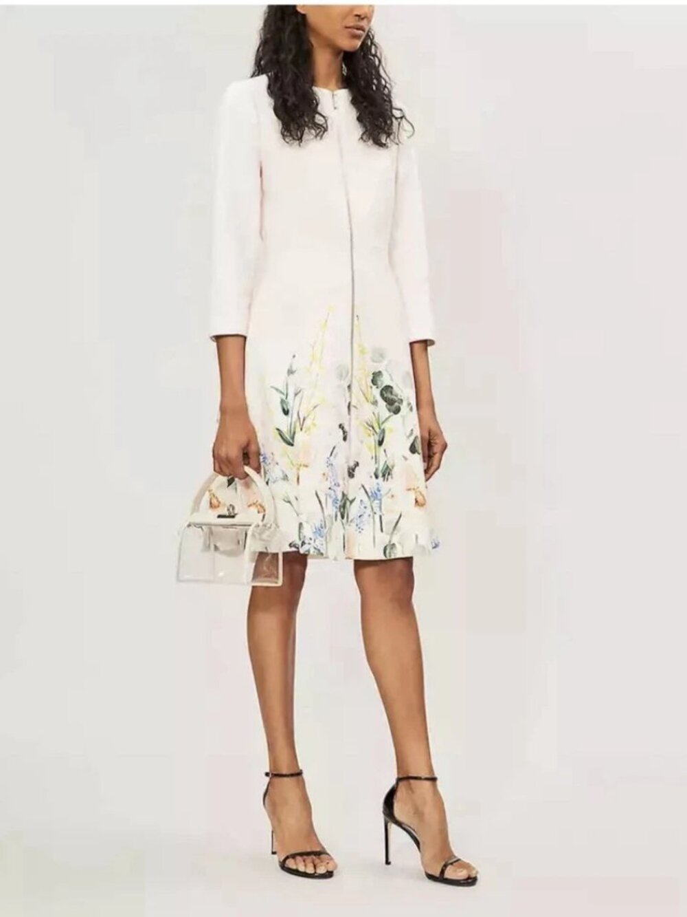 Ted Baker Luluuu Elegant Textured Dress Coat